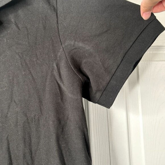 Everlane The Performance Black Short Sleeve Polo Shirt Men's Size Large L - Picture 2 of 8